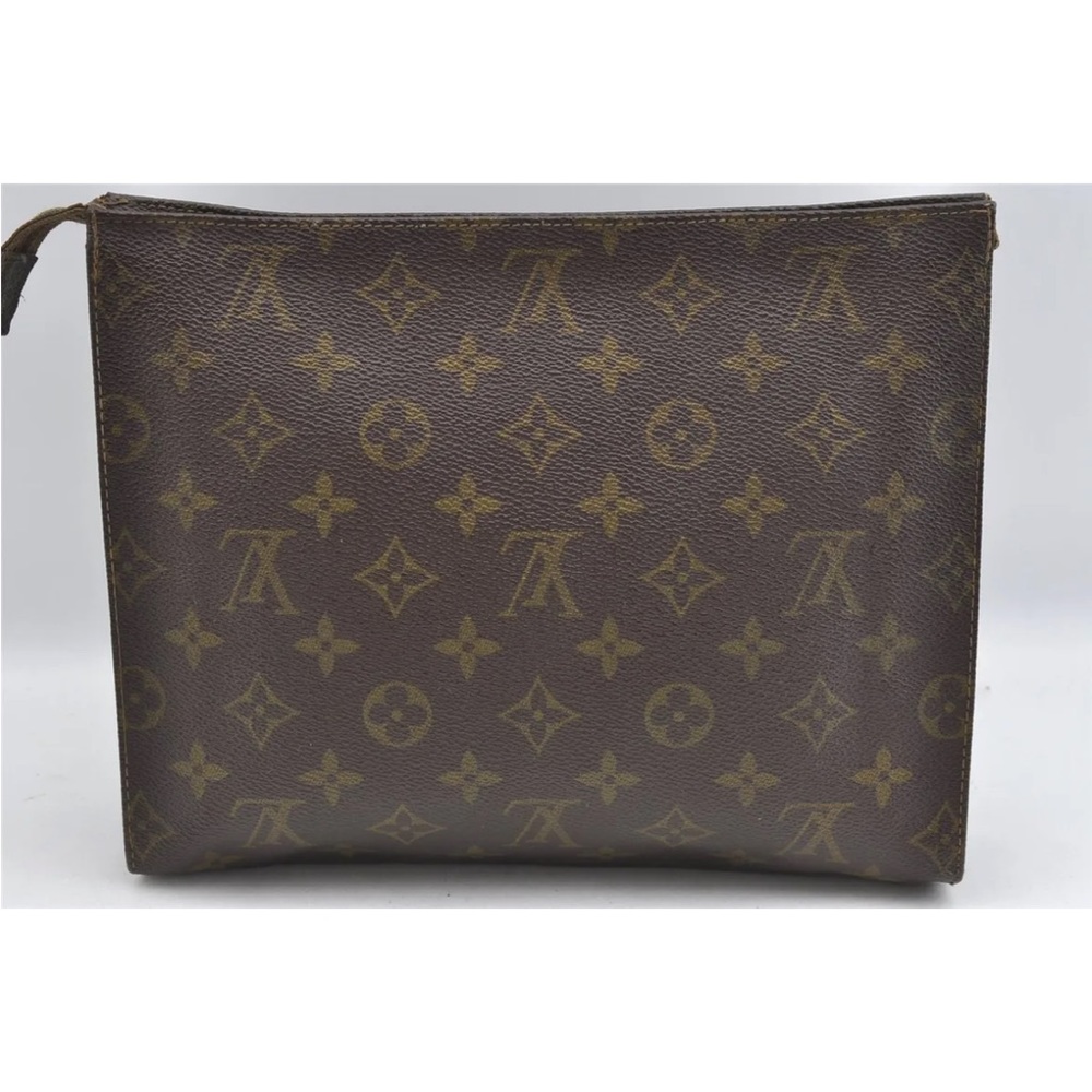 Louis Vuitton 1980 makeup bag pouchette cosmetic bag